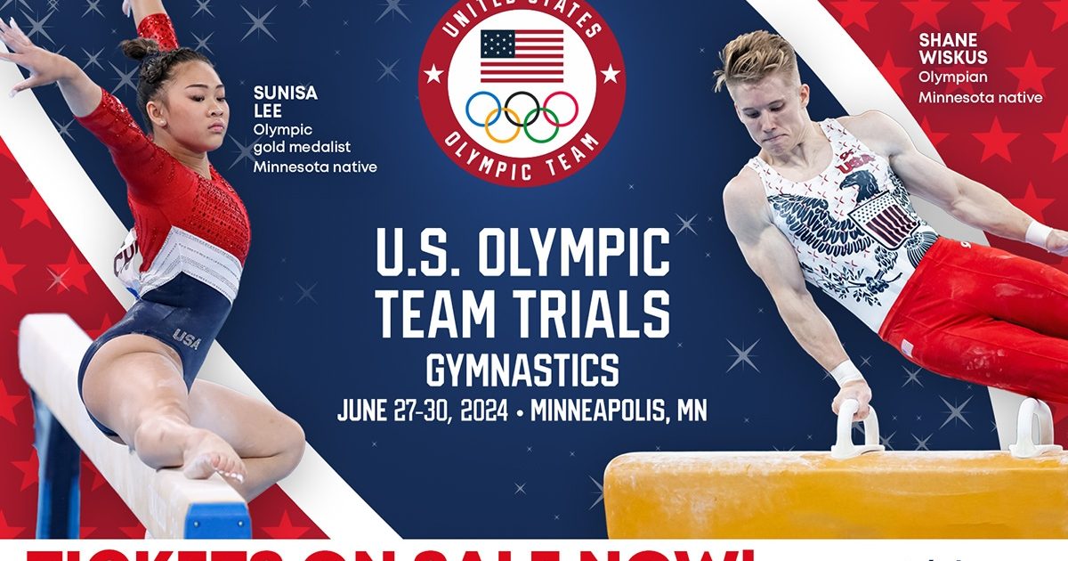 Minneapolis to host 2024 U.S. Olympic Team Trials Gymnastics Meet