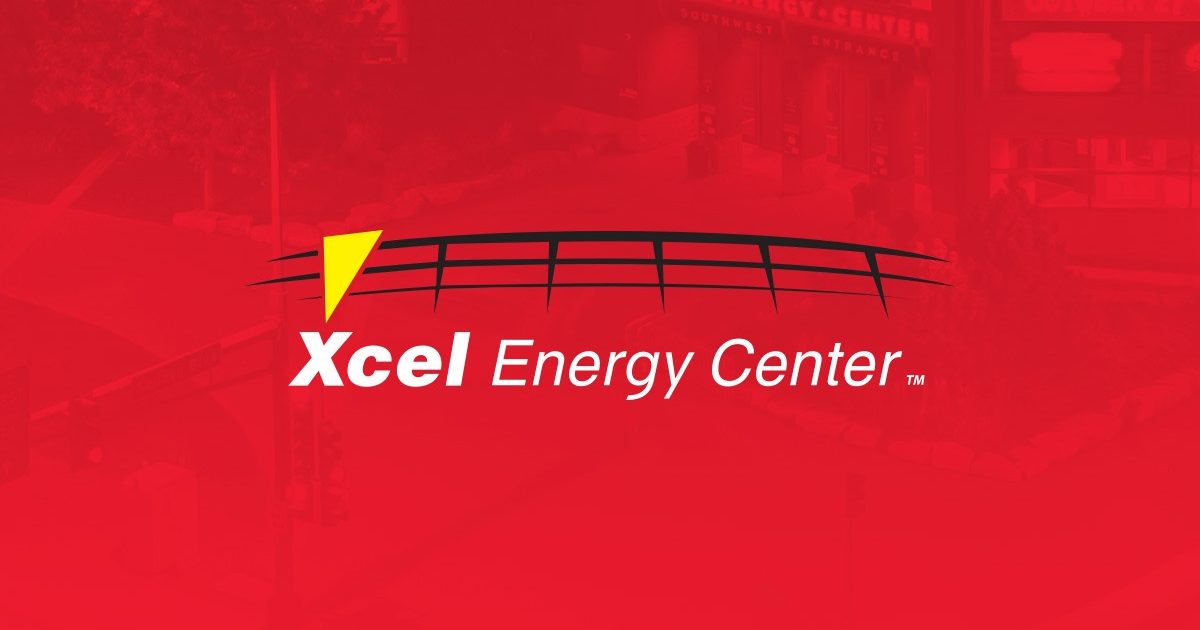 Minimalist Xcel Energy Center
